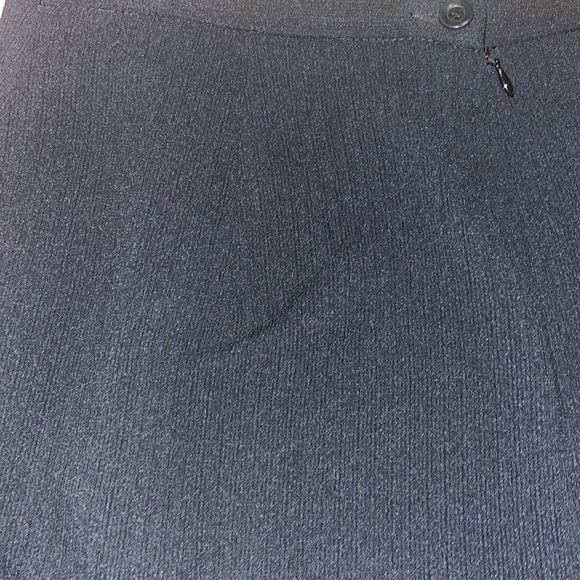 Alex Garfield black fully lined knee length pencil skirt size 10 EUC - Picture 4 of 8